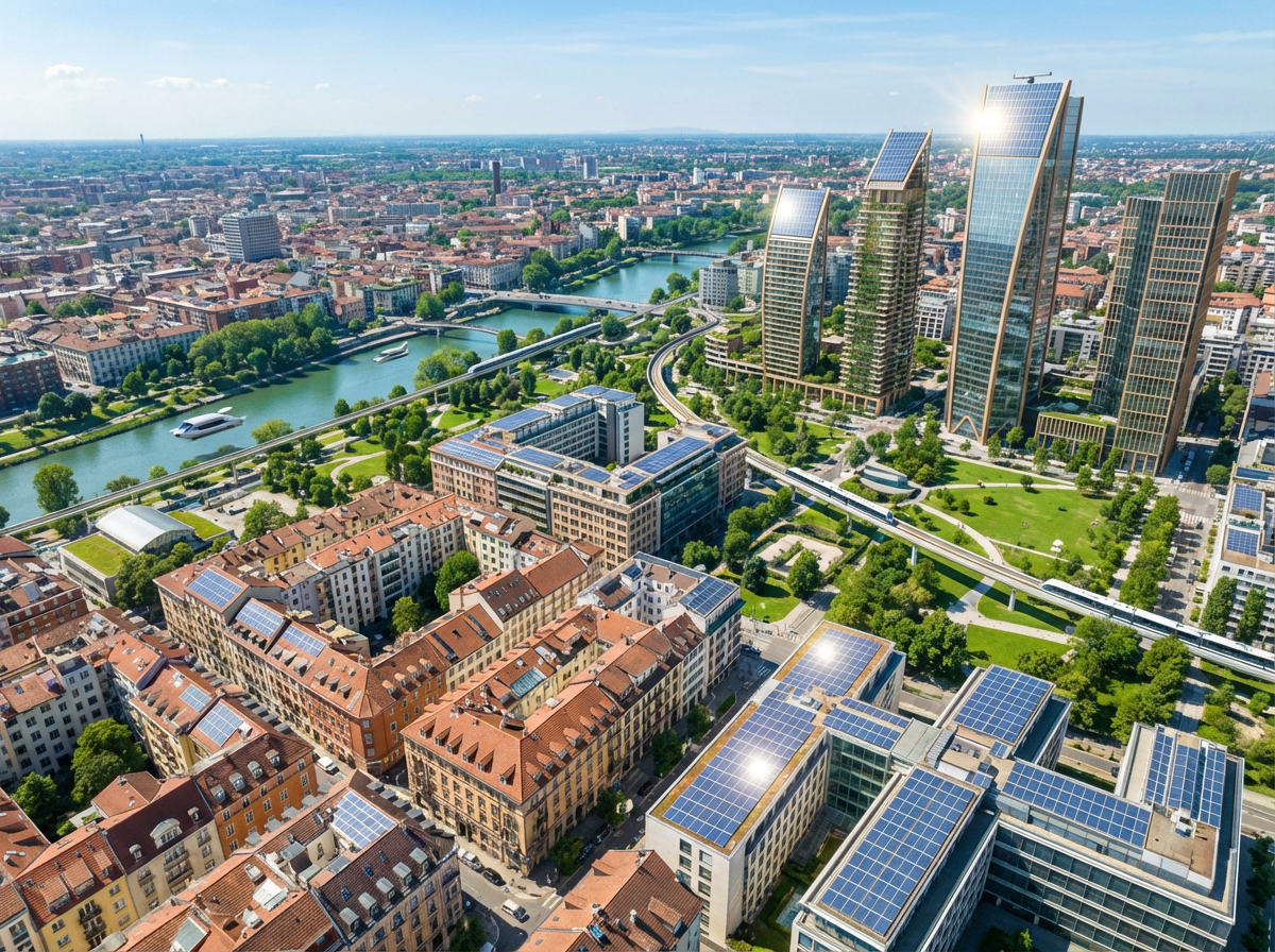 Le potentiel colossal du solaire en toiture en europe : 40 % de l&rsquo;électricité en 2050