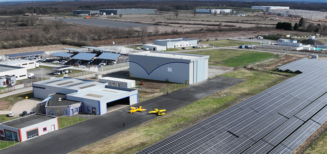 Inauguration du parc solaire de l&rsquo;aérodrome de Montbeugny dans l&rsquo;Allier : une étape clé pour la transition énergétique