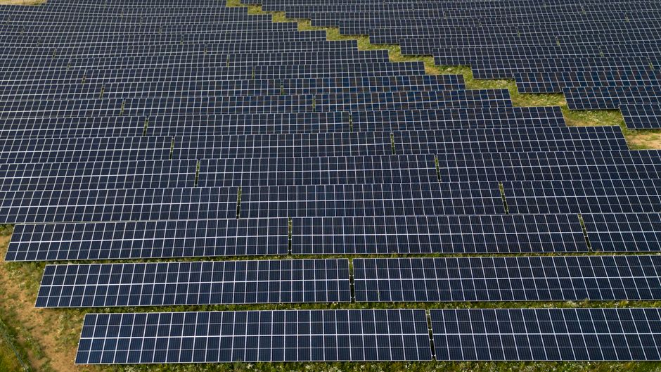 Inauguration de la troisième centrale solaire au sol de Grand Poitiers à Vouneuil-sous-Biard